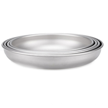 Titanium Pot Titanium Plate Outdoor-Kochgeschirr-Set